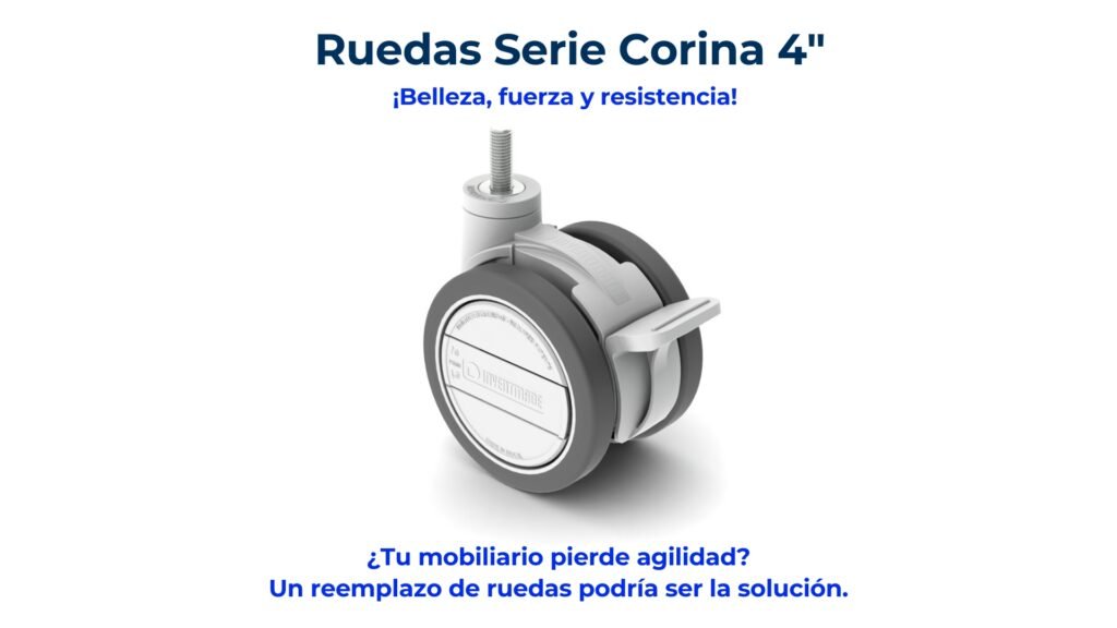 RUEDAS SERIE CORINA 4 Loginteg