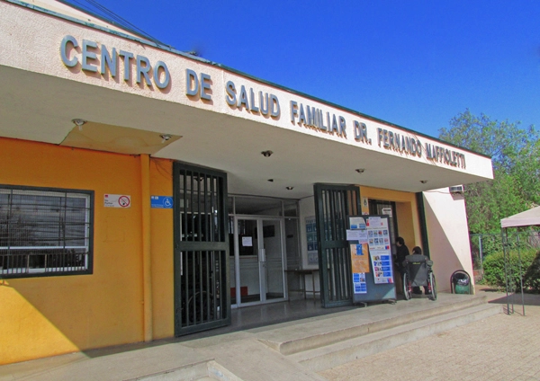 Cesfam Dr. Fernando Maffioletti Entrada